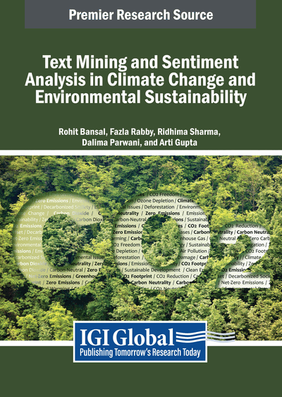 Text Mining and Sentiment Analysis in Climate Change and Environmental Sustainability